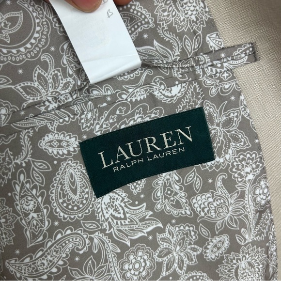 Lauren Ralph Lauren Men's Lassiter 100% linen blend sport coat Blazer 50LONG - Picture 16 of 16